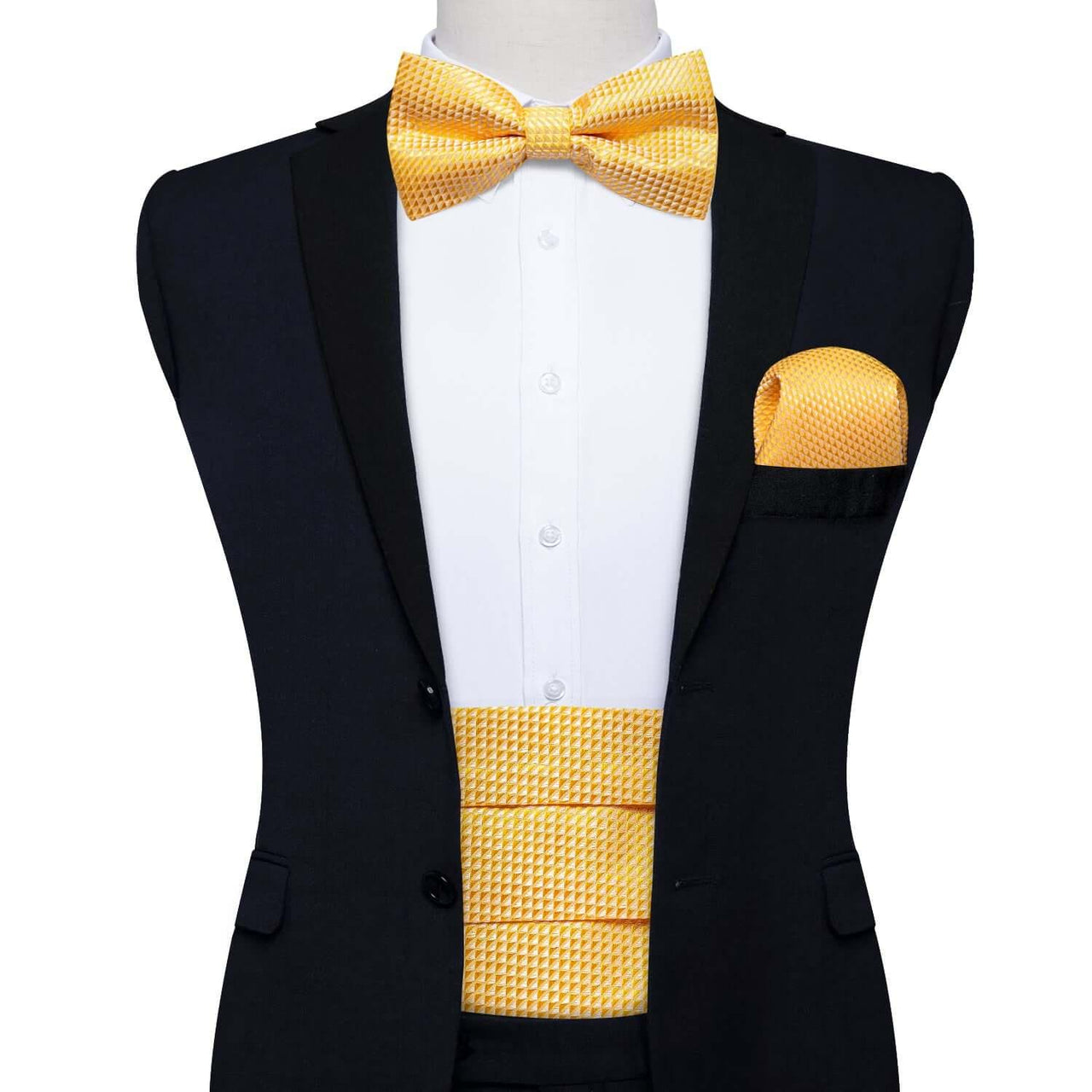 Men's Cummerbunds Bow Tie Brooch Set -, Neckties , Drestiny , Australia, Bow Ties, Canada, Cufflinks, Lapel Pins, New Zealand, Pocket Squares, Sets, Tie Sets, United Kingdom, United States , Drestiny , www.shopdrestiny.com