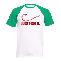 Thumbnail for Men's Just Fish It T-Shirt -, T-Shirts , Drestiny , Australia, Black, Canada, Casual Shirts, FR, Gender_Men, Green, Grey, L, M, New Zealand, Red, S, Short Sleeves, T-Shirts, United Kingdom, United States, White, XL, XXL , Drestiny , www.shopdrestiny.com