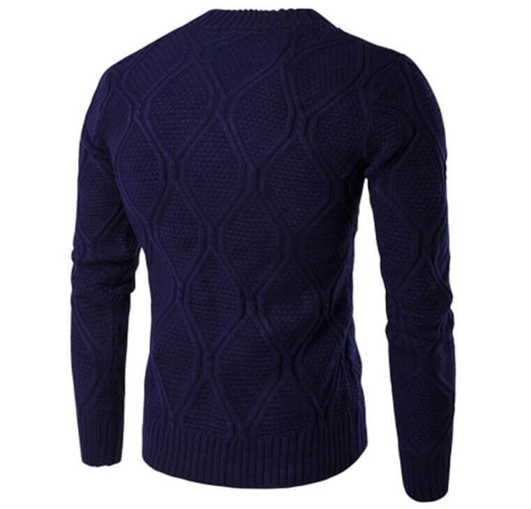 Men's Casual Pullover Sweater -, Sweaters , Drestiny , Australia, Beige, Black, Canada, Dark Blue, Dark Red, L, M, Navy, New Zealand, Pullovers, S, Sweaters, United Kingdom, United States, XL, XXL , Drestiny , www.shopdrestiny.com