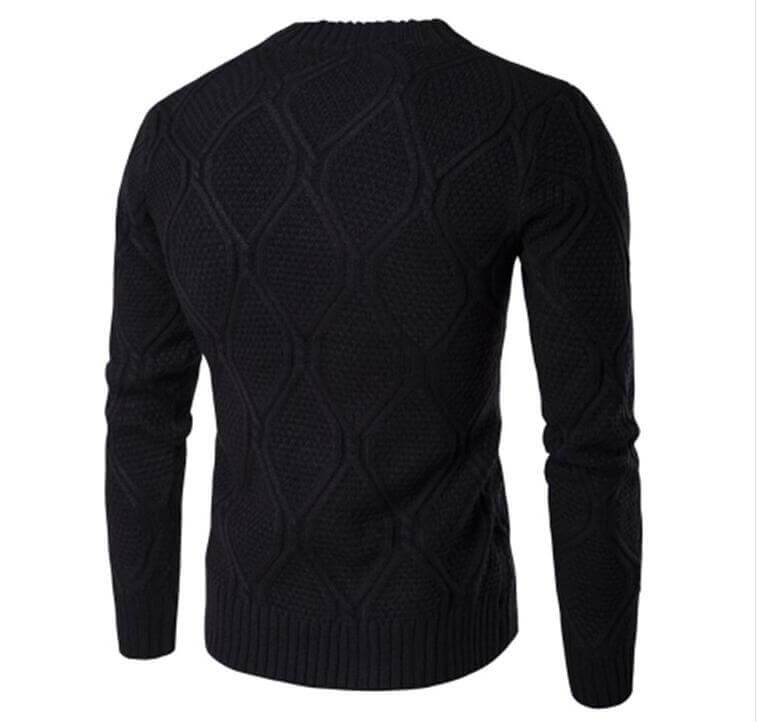 Men's Casual Pullover Sweater -, Sweaters , Drestiny , Australia, Beige, Black, Canada, Dark Blue, Dark Red, L, M, Navy, New Zealand, Pullovers, S, Sweaters, United Kingdom, United States, XL, XXL , Drestiny , www.shopdrestiny.com