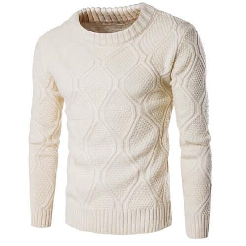 Men's Casual Pullover Sweater -, Sweaters , Drestiny , Australia, Beige, Black, Canada, Dark Blue, Dark Red, L, M, Navy, New Zealand, Pullovers, S, Sweaters, United Kingdom, United States, XL, XXL , Drestiny , www.shopdrestiny.com