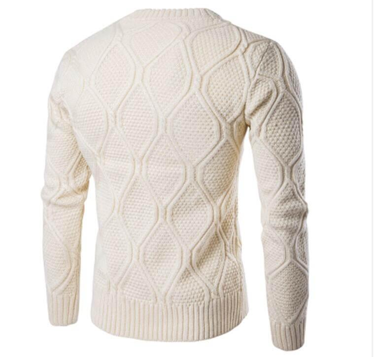 Men's Casual Pullover Sweater -, Sweaters , Drestiny , Australia, Beige, Black, Canada, Dark Blue, Dark Red, L, M, Navy, New Zealand, Pullovers, S, Sweaters, United Kingdom, United States, XL, XXL , Drestiny , www.shopdrestiny.com