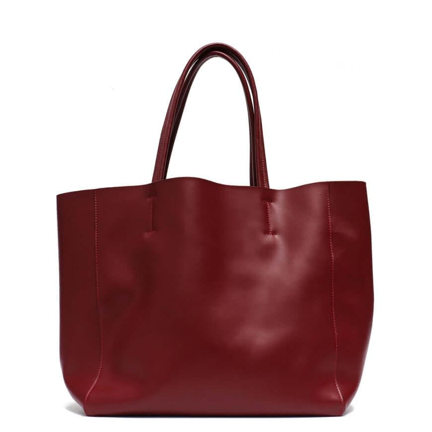 Women's Large Capacity Real Leather Classic Tote Bag -, Handbags , Drestiny , Australia, Black, Blue, Brown, FR, Green, Grey, Handbags, Light Blue, Light Green, Pink, Purses, Tan, United Kingdom, United States, Wine Red, Yellow , Drestiny , www.shopdrestiny.com