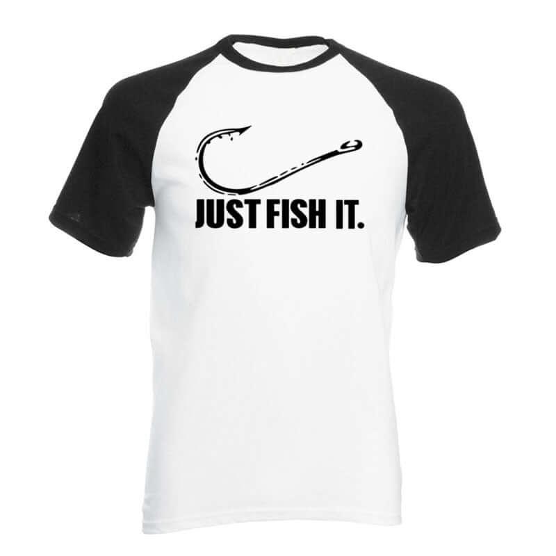 Men's Just Fish It T-Shirt -, T-Shirts , Drestiny , Australia, Black, Canada, Casual Shirts, FR, Gender_Men, Green, Grey, L, M, New Zealand, Red, S, Short Sleeves, T-Shirts, United Kingdom, United States, White, XL, XXL , Drestiny , www.shopdrestiny.com