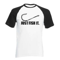 Thumbnail for Men's Just Fish It T-Shirt -, T-Shirts , Drestiny , Australia, Black, Canada, Casual Shirts, FR, Gender_Men, Green, Grey, L, M, New Zealand, Red, S, Short Sleeves, T-Shirts, United Kingdom, United States, White, XL, XXL , Drestiny , www.shopdrestiny.com