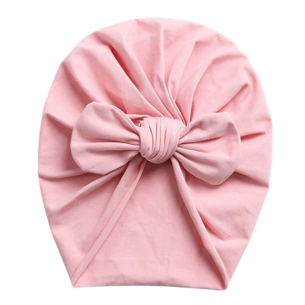 Twist Front Hat For Baby Girls -, Hats , Drestiny , Australia, Black, Blue, Brown, Canada, Dark Blue, Dark Olive Green, Dark Orange, Deep Pink, Fuchsia, Girls, Gold, Grey, Hats, Hot Pink, Khaki, Light Blue, Light Grey, Light Pink, Navy, New Zealand, Orange, Pale Yellow, Pink, Purple, Sky Blue, Teal, United Kingdom, United States, White, Yellow , Drestiny , www.shopdrestiny.com