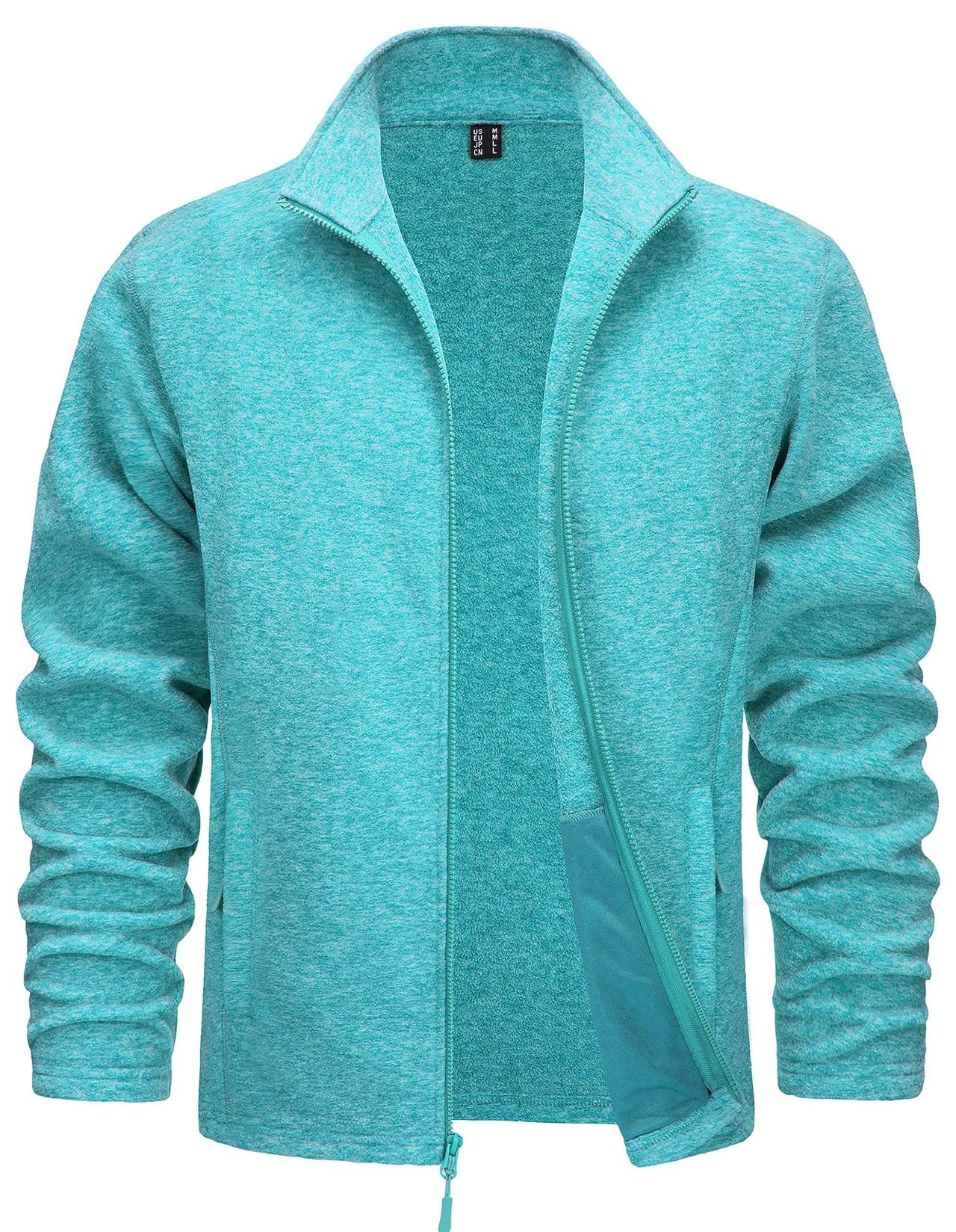 Lightweight Full Zip Fleece Jackets For Men - In 16 Colors! -, Jacket , Drestiny , 4XL, Army Green, Australia, Beige, Black, Dark Blue, Dark Green, Dark Grey, FR, Grey Blue, Jackets, L, Light Blue, Light Grey, M, Mid Blue, Peacock Blue, Pink, Sea Blue, United Kingdom, United States, Water Blue, Wine Red, XL, XXL, XXXL, Yellow , Drestiny , www.shopdrestiny.com