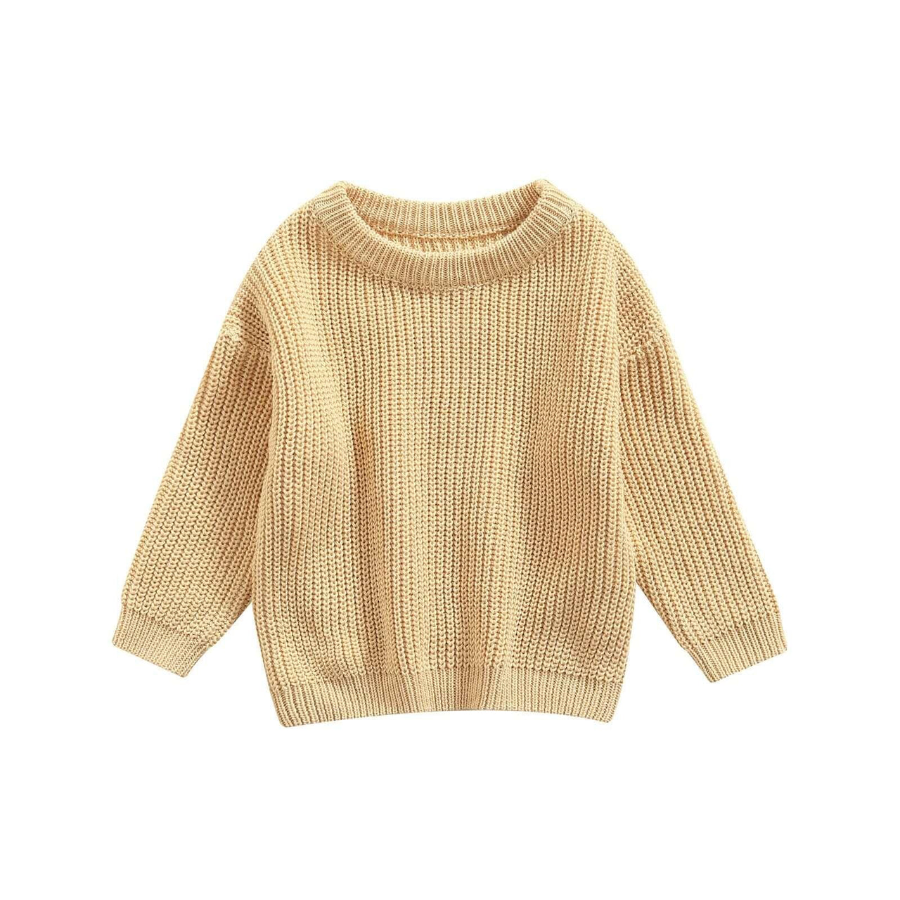 Kid's Knit Pullover Sweater - In 15 Colors! -, Sweaters , Drestiny , 12M, 18M, 24M, 3T, 4T, 5T, Army Green, Australia, Beige, Black, Blue, Boys, Brown, Canada, Dark Khaki, Dark Red, Girls, Green, Grey, Khaki, Light Green, Light Purple, New Zealand, Pink, Pullovers, Purple, Sky Blue, Sweaters, TD, United Kingdom, United States, White, Yellow , Drestiny , www.shopdrestiny.com