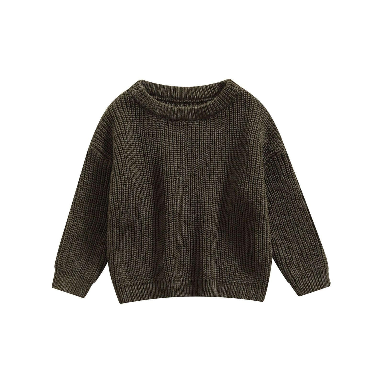 Kid's Knit Pullover Sweater - In 15 Colors! -, Sweaters , Drestiny , 12M, 18M, 24M, 3T, 4T, 5T, Army Green, Australia, Beige, Black, Blue, Boys, Brown, Canada, Dark Khaki, Dark Red, Girls, Green, Grey, Khaki, Light Green, Light Purple, New Zealand, Pink, Pullovers, Purple, Sky Blue, Sweaters, TD, United Kingdom, United States, White, Yellow , Drestiny , www.shopdrestiny.com