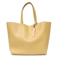 Thumbnail for Women's Large Capacity Real Leather Classic Tote Bag -, Handbags , Drestiny , Australia, Black, Blue, Brown, FR, Green, Grey, Handbags, Light Blue, Light Green, Pink, Purses, Tan, United Kingdom, United States, Wine Red, Yellow , Drestiny , www.shopdrestiny.com