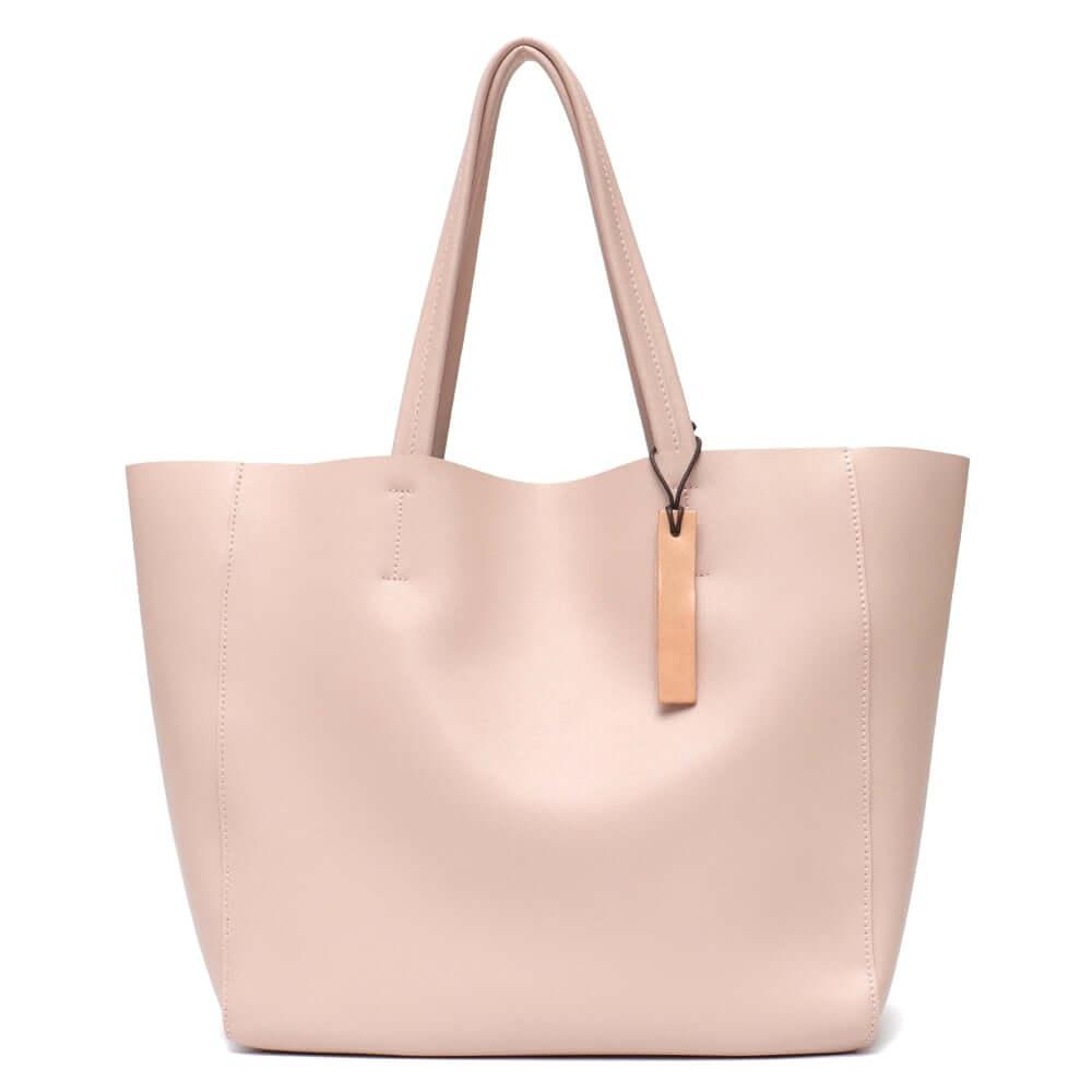 Women's Large Capacity Real Leather Classic Tote Bag -, Handbags , Drestiny , Australia, Black, Blue, Brown, FR, Green, Grey, Handbags, Light Blue, Light Green, Pink, Purses, Tan, United Kingdom, United States, Wine Red, Yellow , Drestiny , www.shopdrestiny.com