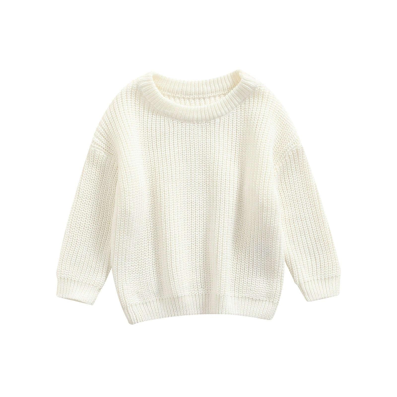 Kid's Knit Pullover Sweater - In 15 Colors! -, Sweaters , Drestiny , 12M, 18M, 24M, 3T, 4T, 5T, Army Green, Australia, Beige, Black, Blue, Boys, Brown, Canada, Dark Khaki, Dark Red, Girls, Green, Grey, Khaki, Light Green, Light Purple, New Zealand, Pink, Pullovers, Purple, Sky Blue, Sweaters, TD, United Kingdom, United States, White, Yellow , Drestiny , www.shopdrestiny.com