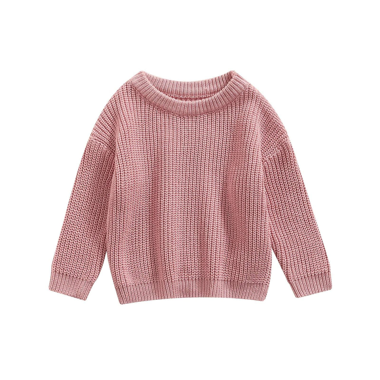 Kid's Knit Pullover Sweater - In 15 Colors! -, Sweaters , Drestiny , 12M, 18M, 24M, 3T, 4T, 5T, Army Green, Australia, Beige, Black, Blue, Boys, Brown, Canada, Dark Khaki, Dark Red, Girls, Green, Grey, Khaki, Light Green, Light Purple, New Zealand, Pink, Pullovers, Purple, Sky Blue, Sweaters, TD, United Kingdom, United States, White, Yellow , Drestiny , www.shopdrestiny.com