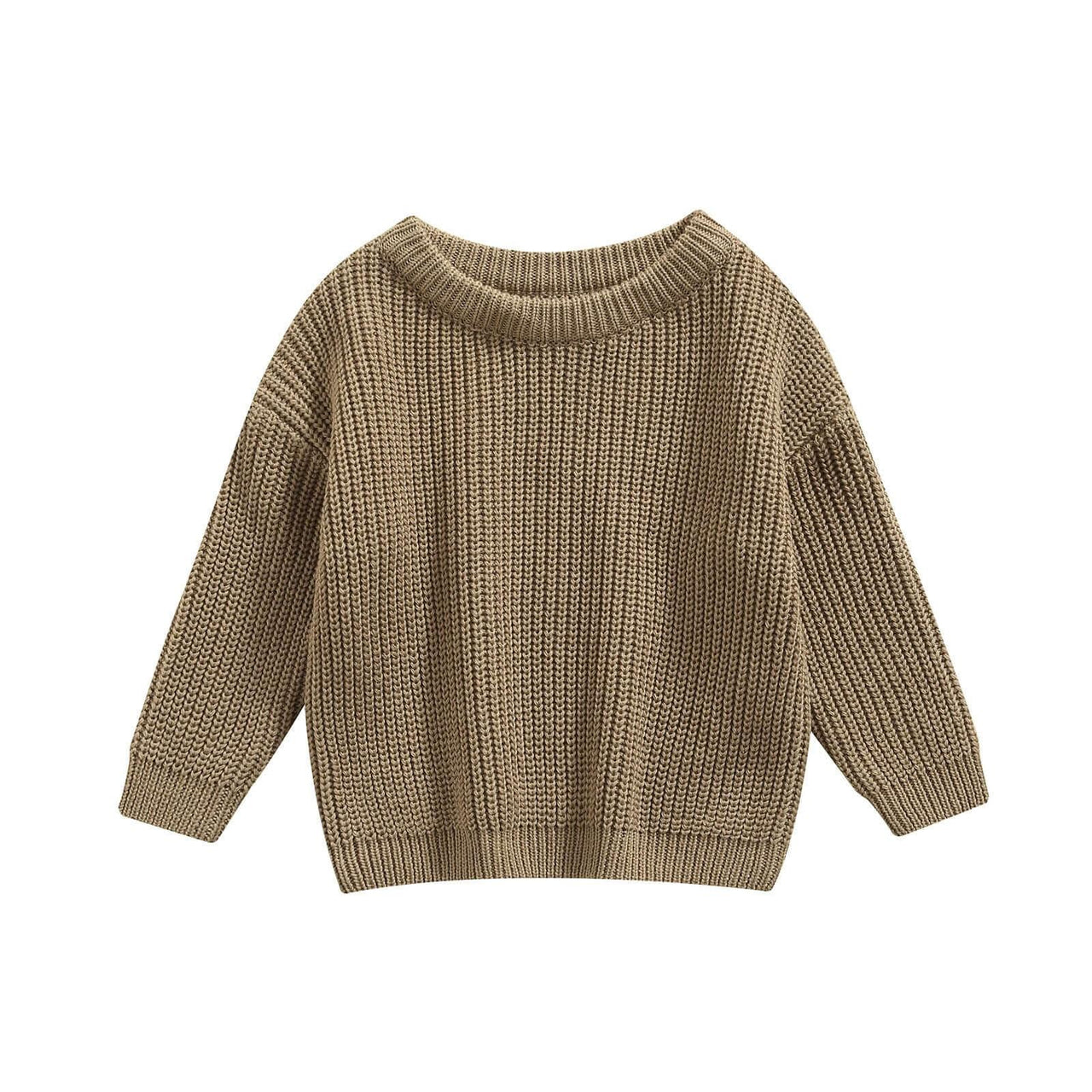 Kid's Knit Pullover Sweater - In 15 Colors! -, Sweaters , Drestiny , 12M, 18M, 24M, 3T, 4T, 5T, Army Green, Australia, Beige, Black, Blue, Boys, Brown, Canada, Dark Khaki, Dark Red, Girls, Green, Grey, Khaki, Light Green, Light Purple, New Zealand, Pink, Pullovers, Purple, Sky Blue, Sweaters, TD, United Kingdom, United States, White, Yellow , Drestiny , www.shopdrestiny.com