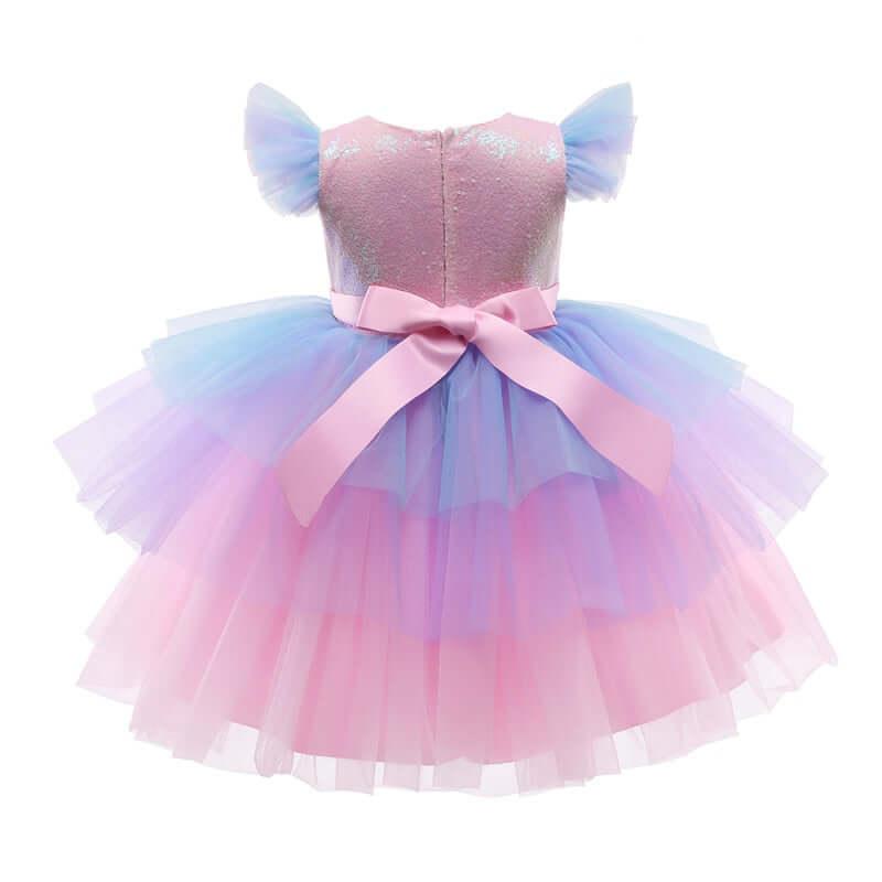 Girls Formal Princess Dress - Perfect for Birthdays! -, Dresses , Drestiny , 10T, 4T, 5T, 6T, 7T, 8T, 9T, Australia, Girls, Knee Length Dresses, New Zealand, Pink, Purple, TD, United Kingdom, United States , Drestiny , www.shopdrestiny.com