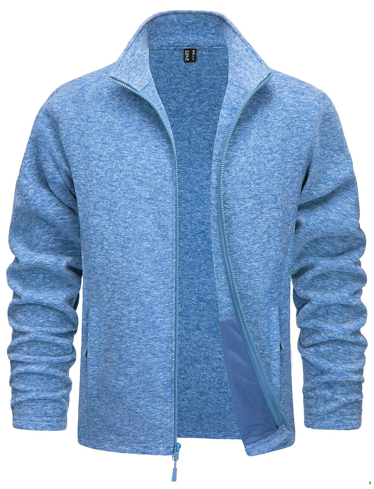 Men's Lightweight Full Zip Fleece Jackets - In 16 Colors! -, Jacket , Drestiny , 4XL, Army Green, Australia, Beige, Black, Dark Blue, Dark Green, Dark Grey, Grey Blue, Jackets, L, Light Blue, Light Grey, M, Mid Blue, Peacock Blue, Pink, Sea Blue, United Kingdom, United States, Water Blue, Wine Red, XL, XXL, XXXL, Yellow , Drestiny , www.shopdrestiny.com