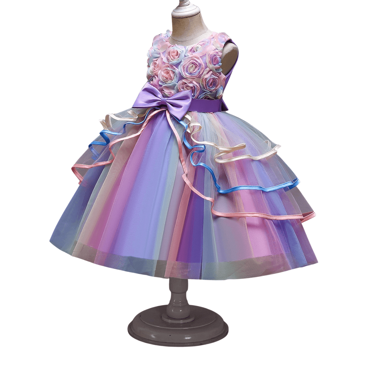 Girls Formal Princess Dress - Perfect for Birthdays! -, Dresses , Drestiny , 10T, 4T, 5T, 6T, 7T, 8T, 9T, Australia, Girls, Knee Length Dresses, New Zealand, Pink, Purple, TD, United Kingdom, United States , Drestiny , www.shopdrestiny.com