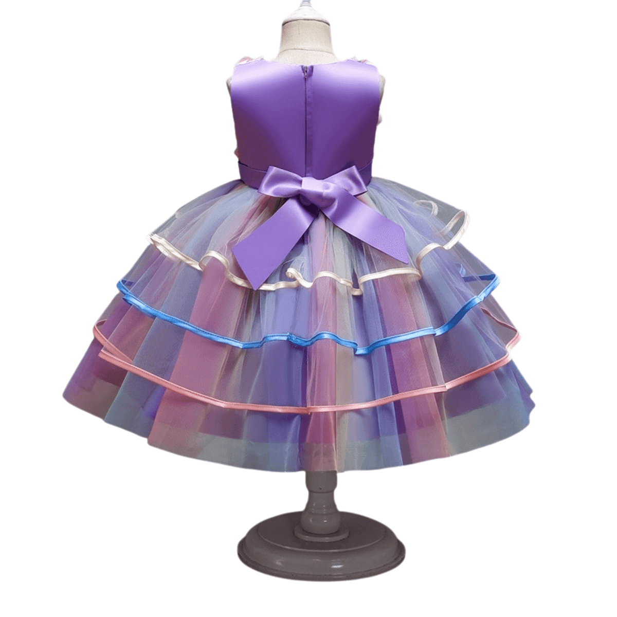 Girls Formal Princess Dress - Perfect for Birthdays! -, Dresses , Drestiny , 10T, 4T, 5T, 6T, 7T, 8T, 9T, Australia, Girls, Knee Length Dresses, New Zealand, Pink, Purple, TD, United Kingdom, United States , Drestiny , www.shopdrestiny.com