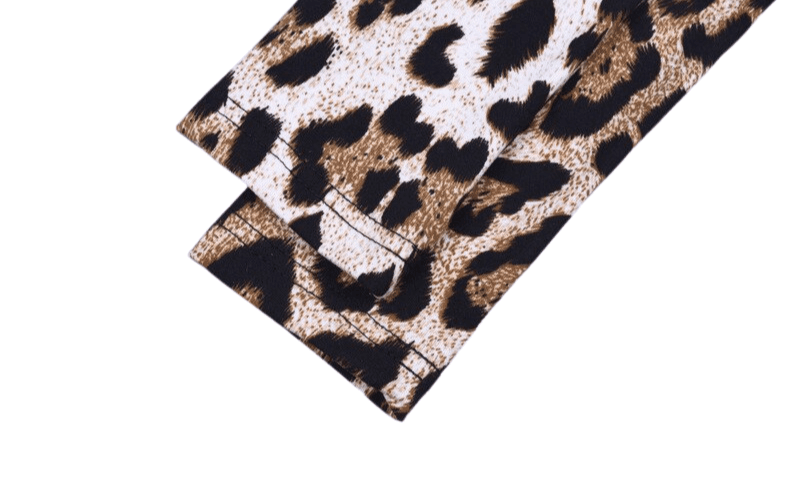 Women's High Neck Sexy Leopard Print Bodysuit -, Bodysuit , Drestiny , Australia, Black, Bodysuits, Brown, Canada, Casual Shirts, L, Leopard, Long Sleeves, M, New Zealand, S, Turtlenecks, United Kingdom, United States, XL , Drestiny , www.shopdrestiny.com