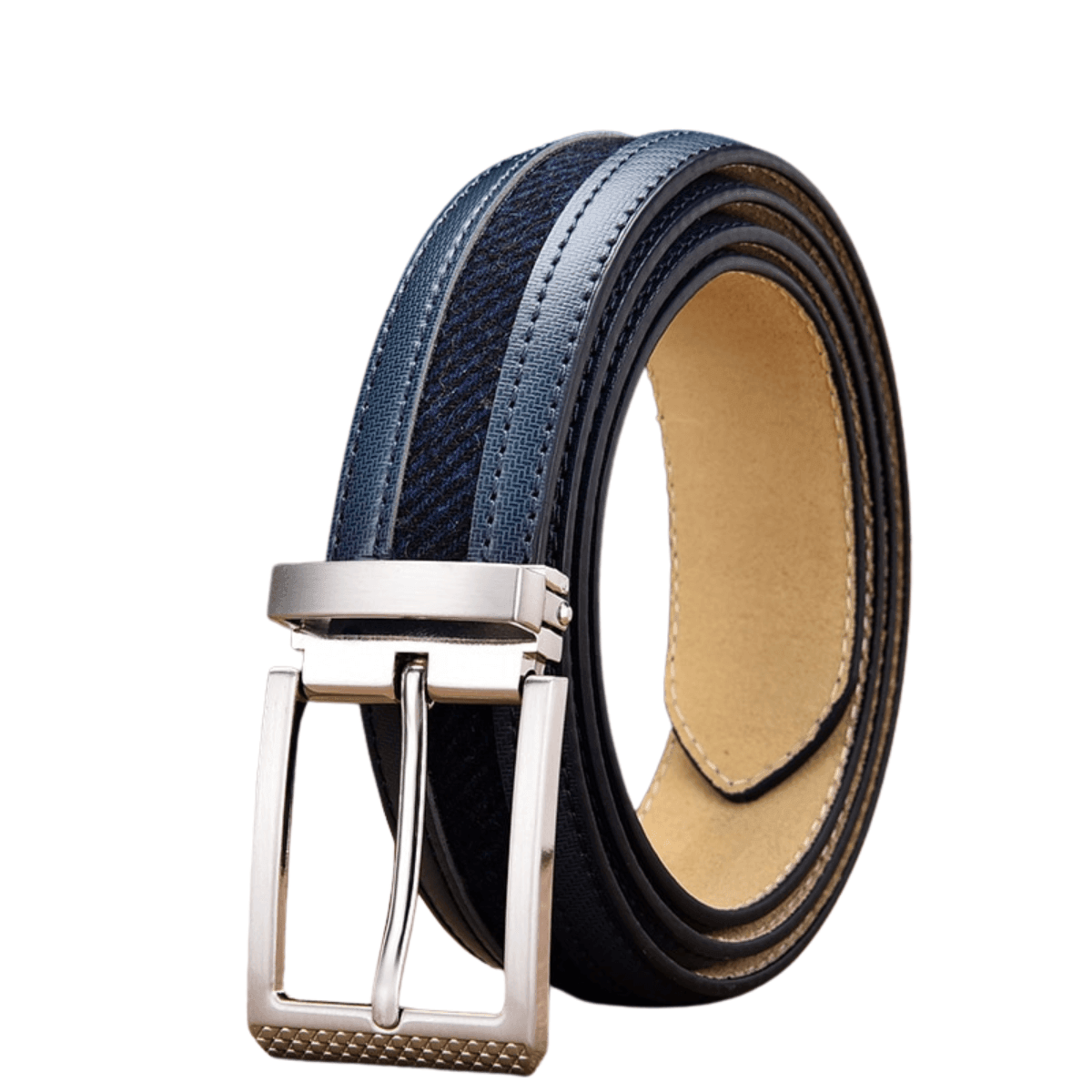 Men's High Quality Genuine Leather + Canvas Belt -, Belts , Drestiny , Australia, Belts, Black, Brown, Canada, Dark Blue, Dark Brown, FR, Gender_Men, New Zealand, United Kingdom, United States , Drestiny , www.shopdrestiny.com