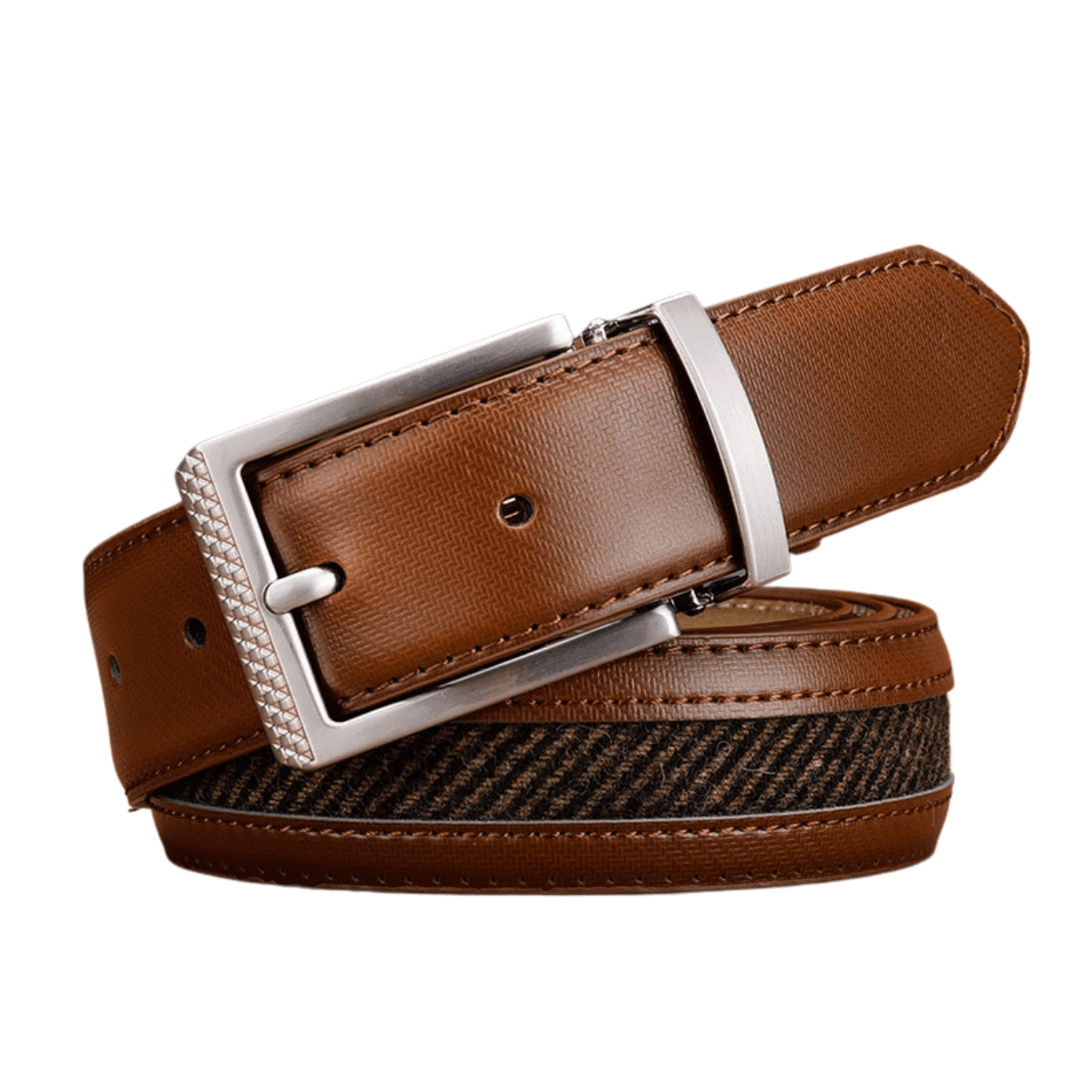 Men's High Quality Genuine Leather + Canvas Belt -, Belts , Drestiny , Australia, Belts, Black, Brown, Canada, Dark Blue, Dark Brown, FR, Gender_Men, New Zealand, United Kingdom, United States , Drestiny , www.shopdrestiny.com