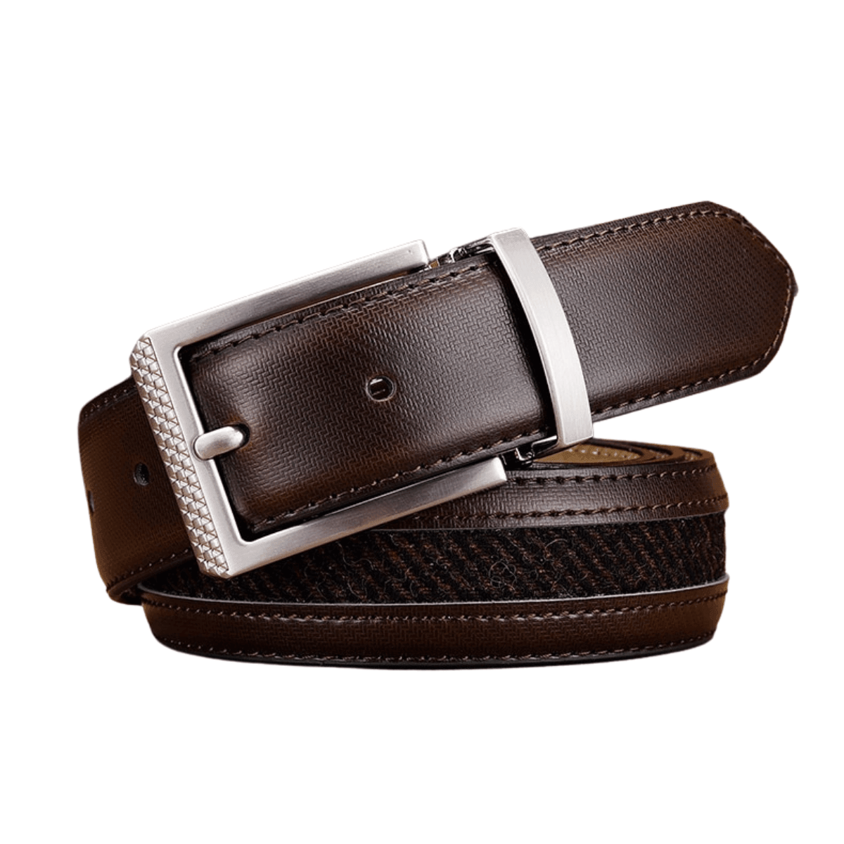 Men's High Quality Genuine Leather + Canvas Belt -, Belts , Drestiny , Australia, Belts, Black, Brown, Canada, Dark Blue, Dark Brown, FR, Gender_Men, New Zealand, United Kingdom, United States , Drestiny , www.shopdrestiny.com