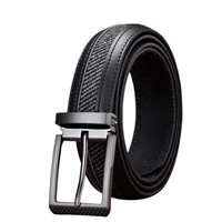 Thumbnail for Men's High Quality Genuine Leather + Canvas Belt -, Belts , Drestiny , Australia, Belts, Black, Brown, Canada, Dark Blue, Dark Brown, FR, Gender_Men, New Zealand, United Kingdom, United States , Drestiny , www.shopdrestiny.com