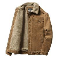 Thumbnail for Men Rugged Corduroy & Fleece Jacket -, Jacket , Drestiny , 4XL, 5XL, 6XL, Australia, Brown, Canada, Coats, Dark Green, Grey, Jackets, Khaki, L, M, New Zealand, United Kingdom, United States, XL, XXL, XXXL , Drestiny , www.shopdrestiny.com