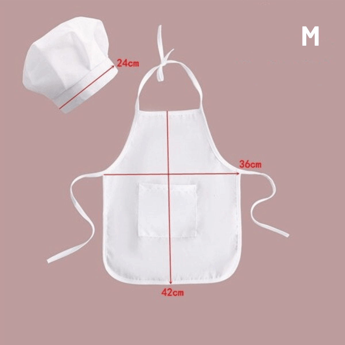 Baby Chef Apron + Hat -, Sets , Drestiny , Australia, Boys, Canada, Girls, Hats, New Zealand, Sets, United Kingdom, United States, White , Drestiny , www.shopdrestiny.com