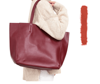 Thumbnail for Women's Large Capacity Real Leather Classic Tote Bag -, Handbags , Drestiny , Australia, Black, Blue, Brown, FR, Green, Grey, Handbags, Light Blue, Light Green, Pink, Purses, Tan, United Kingdom, United States, Wine Red, Yellow , Drestiny , www.shopdrestiny.com