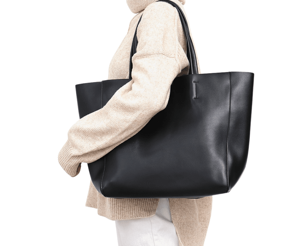 Women's Large Capacity Real Leather Classic Tote Bag -, Handbags , Drestiny , Australia, Black, Blue, Brown, FR, Green, Grey, Handbags, Light Blue, Light Green, Pink, Purses, Tan, United Kingdom, United States, Wine Red, Yellow , Drestiny , www.shopdrestiny.com