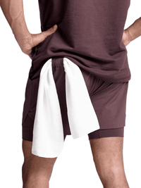 Thumbnail for Men's Double-Deck Sport Shorts -, Shorts , Drestiny , Australia, Black, Brown, Canada, Dark Blue, Dark Grey, Gender_Men, Khaki, L, M, Navy, New Zealand, S, Shorts, United Kingdom, United States, White, XL, XXL , Drestiny , www.shopdrestiny.com