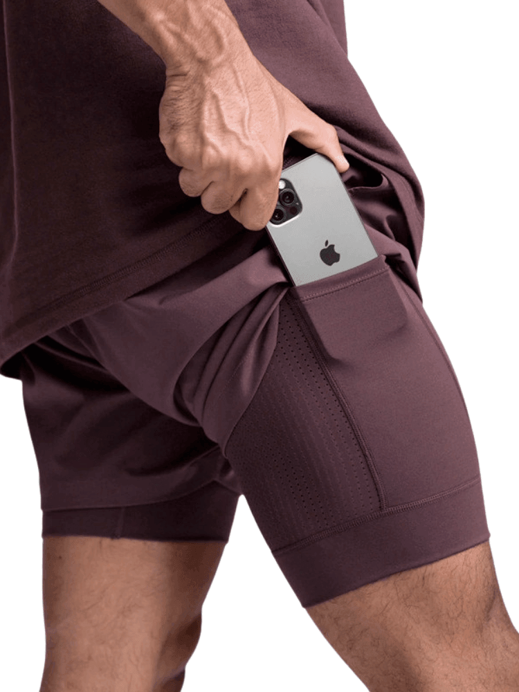 Men's Double-Deck Sport Shorts -, Shorts , Drestiny , Australia, Black, Brown, Canada, Dark Blue, Dark Grey, Gender_Men, Khaki, L, M, Navy, New Zealand, S, Shorts, United Kingdom, United States, White, XL, XXL , Drestiny , www.shopdrestiny.com