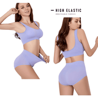 Thumbnail for Sexy Seamless Bra + High Waist Panties Set -, Bra Sets , Drestiny , Australia, Black, Bra & Underwear Sets, Bras, Canada, Dark Red, Gender_Women, L, Light Blue, M, New Zealand, Nude, S, United Kingdom, United States, White, XL , Drestiny , www.shopdrestiny.com