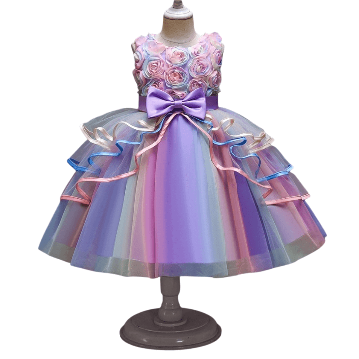 Girls Formal Princess Dress - Perfect for Birthdays! -, Dresses , Drestiny , 10T, 4T, 5T, 6T, 7T, 8T, 9T, Australia, Girls, Knee Length Dresses, New Zealand, Pink, Purple, TD, United Kingdom, United States , Drestiny , www.shopdrestiny.com