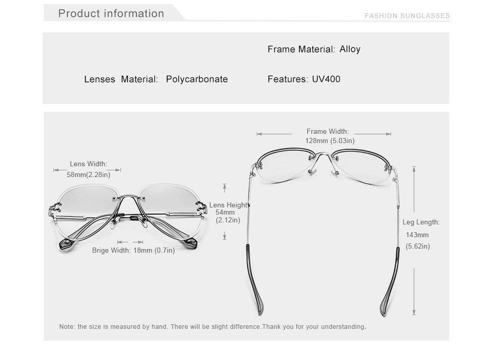 Women's Gradient Rimless Sunglasses -, Sunglasses , Drestiny , Australia, Blue, Brown, Canada, Gender_Women, New Zealand, Pink, Purple, Sunglasses, United Kingdom, United States, Yellow , Drestiny , www.shopdrestiny.com