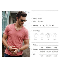 Thumbnail for Men's V-Neck & O-Neck Cotton T-Shirts -, T-Shirts , Drestiny , 4XL, 5XL, Army Green, Australia, Black, Brown, Canada, Casual Shirts, Dark Blue, Gender_Men, Light Grey, Mint Green, Navy, New Zealand, Red, Salmon, Short Sleeves, T-Shirts, United Kingdom, United States, White, XL, XXL, XXXL , Drestiny , www.shopdrestiny.com