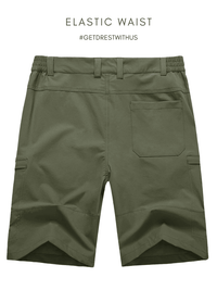 Thumbnail for Men's Quick Dry Cargo Shorts -, Cargo Shorts , Drestiny , 4XL, Army Green, Australia, Azure Blue, Black, Blue, Blue Grey, Dark Grey, Fruit Green, Green, Khaki, L, Light Blue, Light Green, Light Grey, M, Mint Green, New Zealand, Shorts, Sky Blue, United Kingdom, United States, White, XL, XXL, XXXL , Drestiny , www.shopdrestiny.com