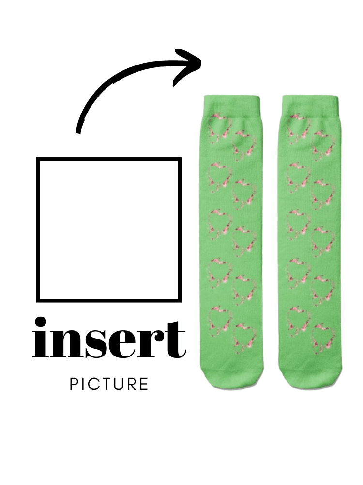 Customized Avatar Socks -, Socks , Drestiny , Australia, Black, Blue, Canada, Gender_Men, Gender_Women, Green, New Zealand, Pink, Purple, Red, Socks, United Kingdom, United States, White, Yellow , Drestiny , www.shopdrestiny.com