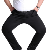 Thumbnail for Men's Business Smart Dress Pants In Plus Sizes! -, Trousers , Drestiny , Australia, Black, Canada, Dress Pants, Grey, Navy, New Zealand, United Kingdom, United States , Drestiny , www.shopdrestiny.com