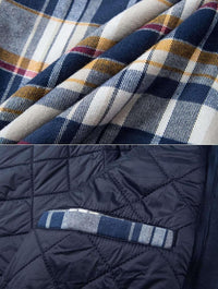 Thumbnail for Men's Hooded Flannel Jacket -, Jacket , Drestiny , 4XL, Australia, Black, Blue, Brown, Coats, Grey, Jackets, L, M, Navy, Red, United Kingdom, United States, White, XL, XXL, XXXL , Drestiny , www.shopdrestiny.com