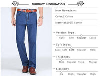 Thumbnail for Men's Lightweight Casual Jeans - 100% Cotton! -, Jeans , Drestiny , Australia, Blue, Casual Pants, Dark Blue, FR, Jeans, Light Blue, United Kingdom, United States , Drestiny , www.shopdrestiny.com