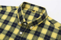 Thumbnail for Men's Long Sleeve Classic Plaid Shirt - Plus Sizes! -, Shirts , Drestiny , 10XL, 4XL, 5XL, 6XL, 7XL, 8XL, Australia, Beige, Black, Blue, Brown, Canada, Casual Shirts, Coffee, Dark Blue, Dress Shirts, FR, Grey, Khaki, L, Long Sleeves, Navy, New Zealand, Red, United Kingdom, United States, XL, XXL, XXXL, Yellow , Drestiny , www.shopdrestiny.com