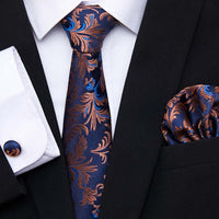 Thumbnail for Men's Silk Tie - Pocket Square - Cufflink Set -, Tie Sets , Drestiny , Australia, Canada, Cufflinks, FR, Gender_Men, New Zealand, Pocket Squares, Sets, Ties, United Kingdom, United States , Drestiny , www.shopdrestiny.com