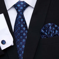 Thumbnail for Men's Silk Tie - Pocket Square - Cufflink Set -, Tie Sets , Drestiny , Australia, Canada, Cufflinks, FR, Gender_Men, New Zealand, Pocket Squares, Sets, Ties, United Kingdom, United States , Drestiny , www.shopdrestiny.com