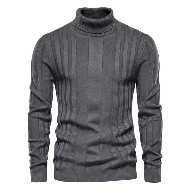 Men's Slim Fit Pullover Turtleneck -, Turtlenecks , Drestiny , Australia, Black, Brown, Casual Shirts, Dark Grey, Dark Red, Dress Shirts, Gold, Grey, L, Long Sleeves, M, New Zealand, Orange, Pullovers, S, Turtlenecks, United Kingdom, United States, XL, XXL , Drestiny , www.shopdrestiny.com