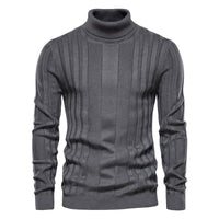 Thumbnail for Men's Slim Fit Pullover Turtleneck -, Turtlenecks , Drestiny , Australia, Black, Brown, Casual Shirts, Dark Grey, Dark Red, Dress Shirts, Gold, Grey, L, Long Sleeves, M, New Zealand, Orange, Pullovers, S, Turtlenecks, United Kingdom, United States, XL, XXL , Drestiny , www.shopdrestiny.com