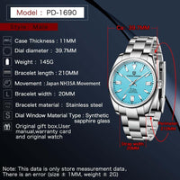 Thumbnail for Pagani Sapphire Stainless Steel Watch - Ode To The Rolex OP! -, Watch , Drestiny , Australia, Black, Blue, Grey, New Zealand, Silver, Sky Blue, United Kingdom, United States, Watches, Yellow , Drestiny , www.shopdrestiny.com