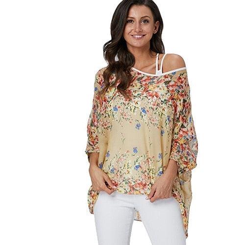 Women's Off Shoulder Plus Size Blouse -, Blouses , Drestiny , 4XL, 5XL, 6XL, Australia, Blouses, Canada, Casual Shirts, Gender_Women, New Zealand, Off Shoulder, United Kingdom, United States , Drestiny , www.shopdrestiny.com