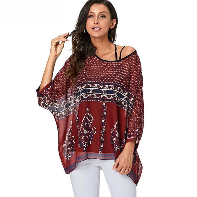 Women's Off Shoulder Plus Size Blouse -, Blouses , Drestiny , 4XL, 5XL, 6XL, Australia, Blouses, Canada, Casual Shirts, Gender_Women, New Zealand, Off Shoulder, United Kingdom, United States , Drestiny , www.shopdrestiny.com